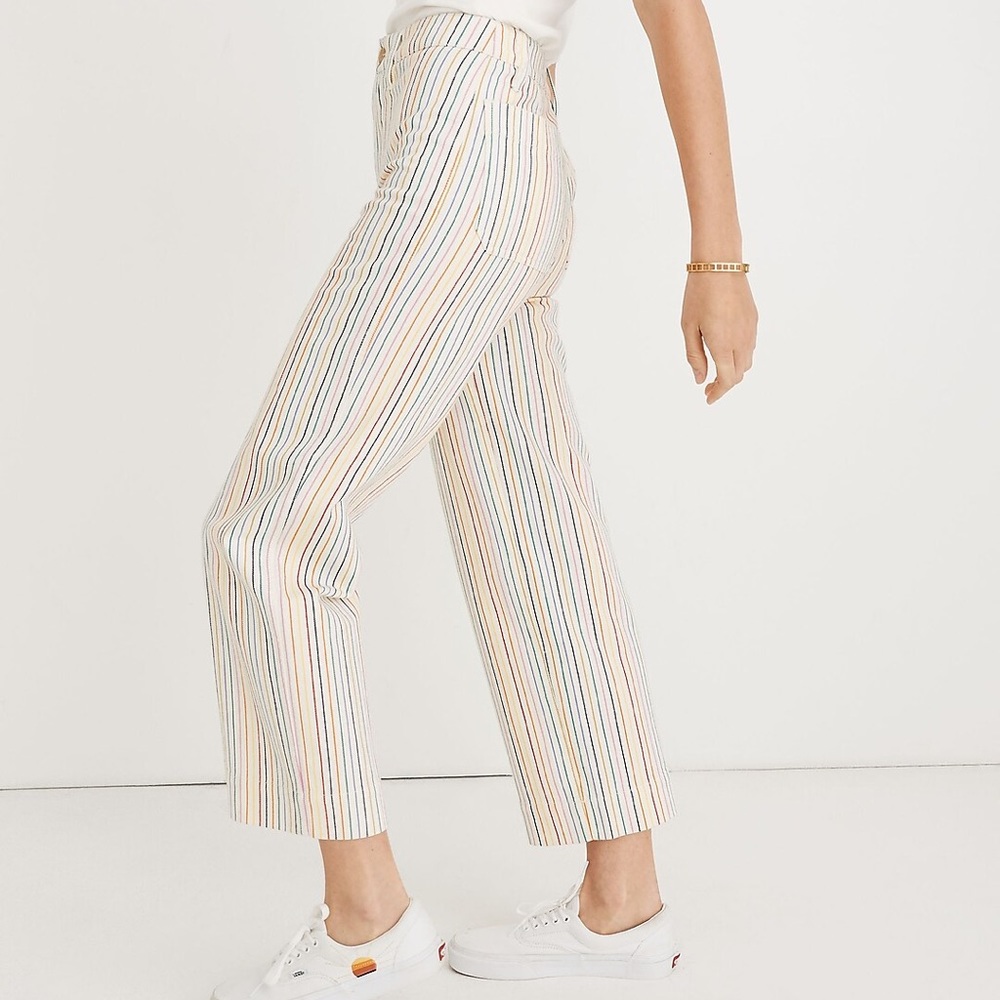 Madewell slim Emmett cropped pant size 23